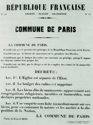 Affiche d&eacute;cret